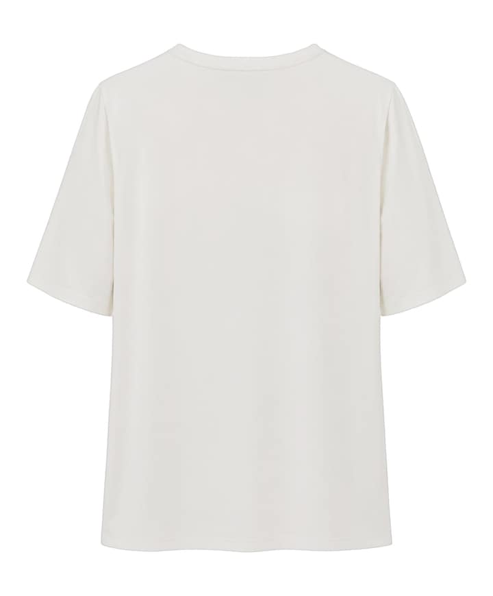 Dames T-shirt beige