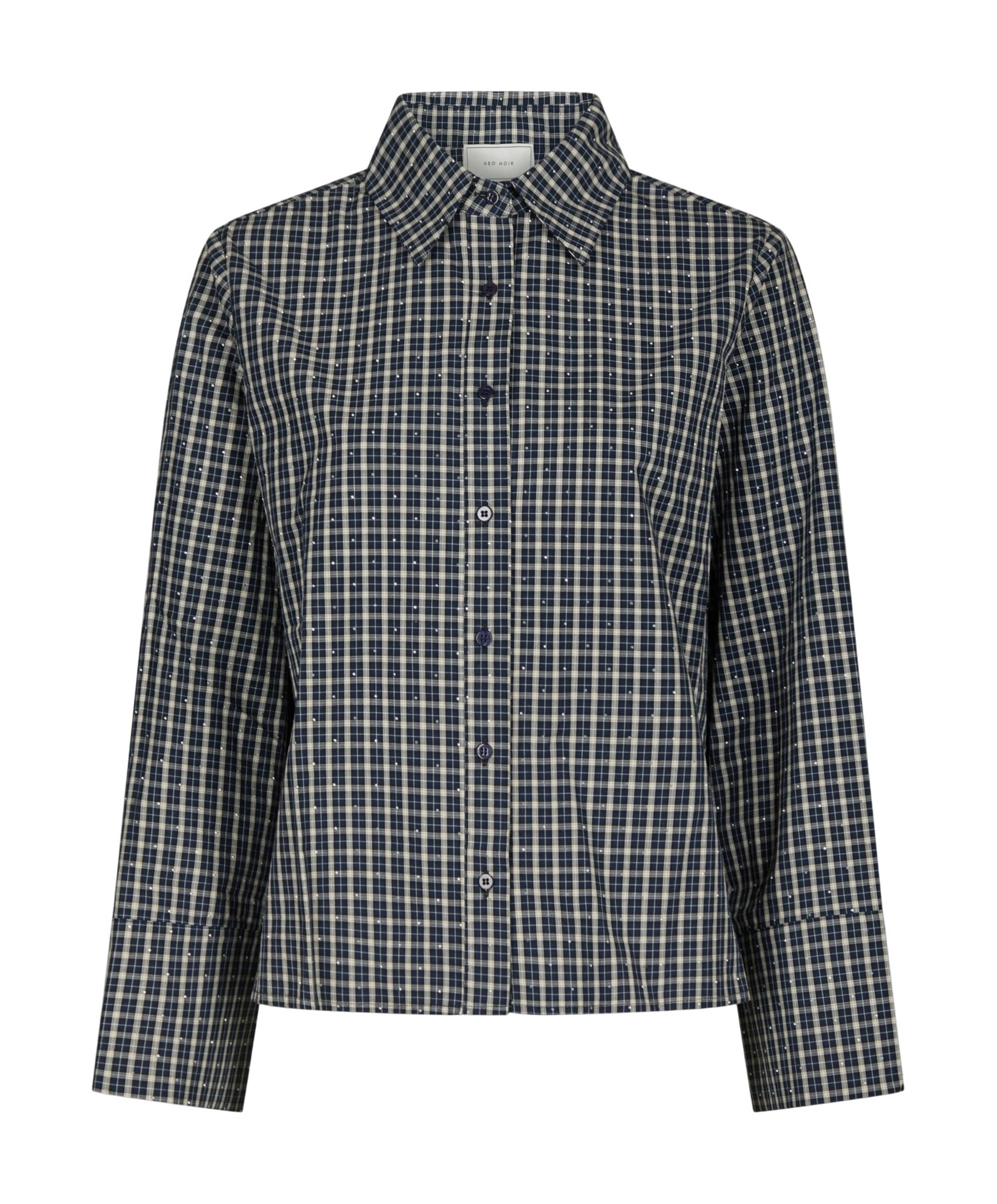 Dames blouse blauw