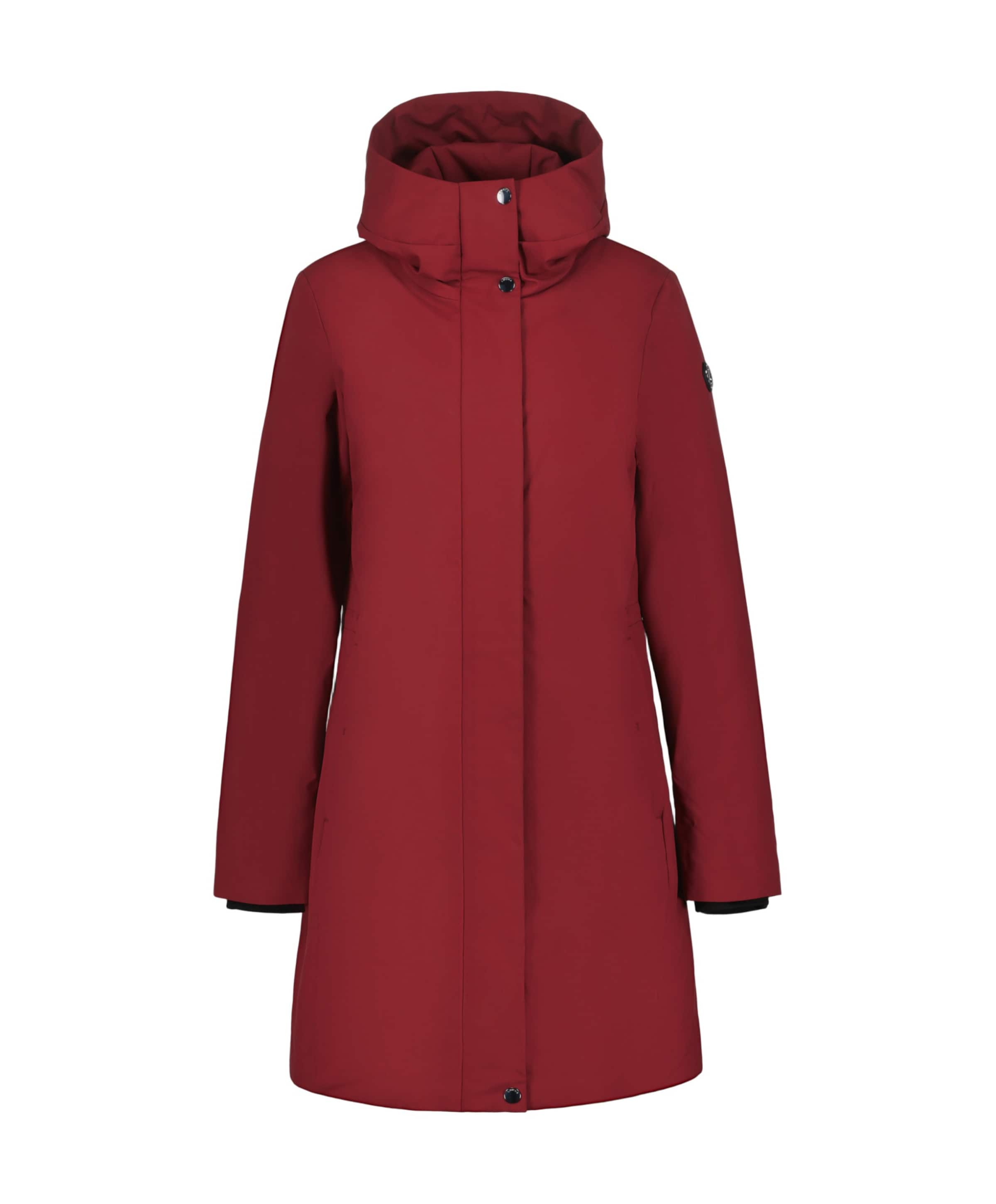 Dames jas bordeaux