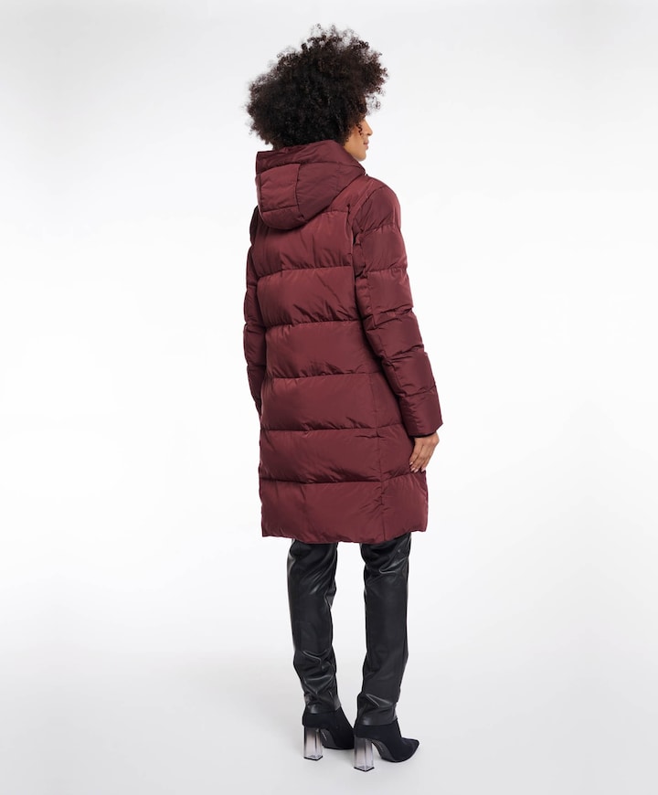Dames jas bordeaux