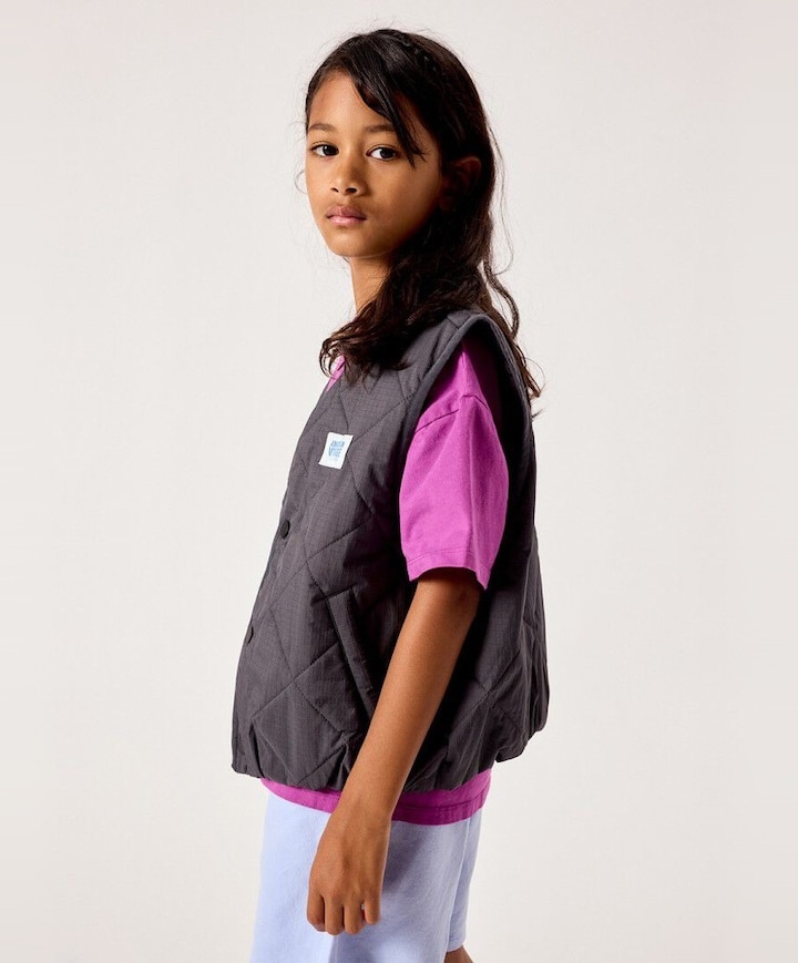 Uniseks gilet  grijs