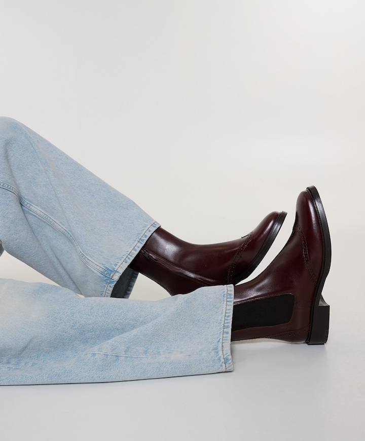 Boots dames enkellaarzen bruin