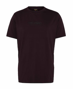 Heren T-shirt bordeaux