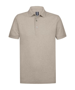 Heren polo beige