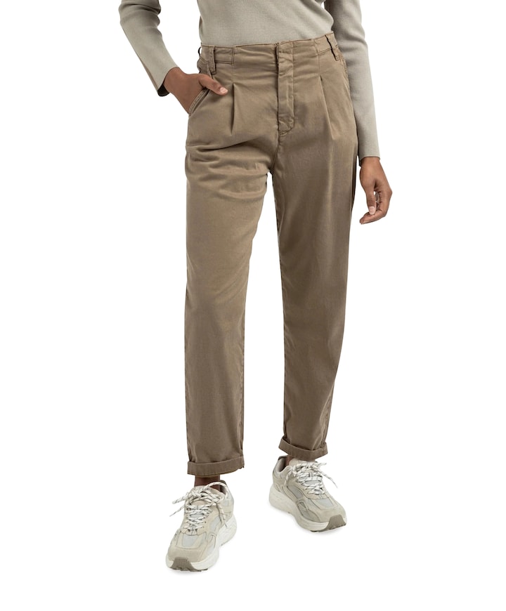 Woven loose fit with broek groen