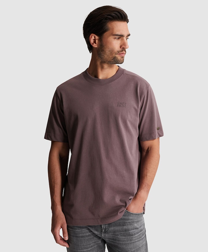 Heren T-shirt paars