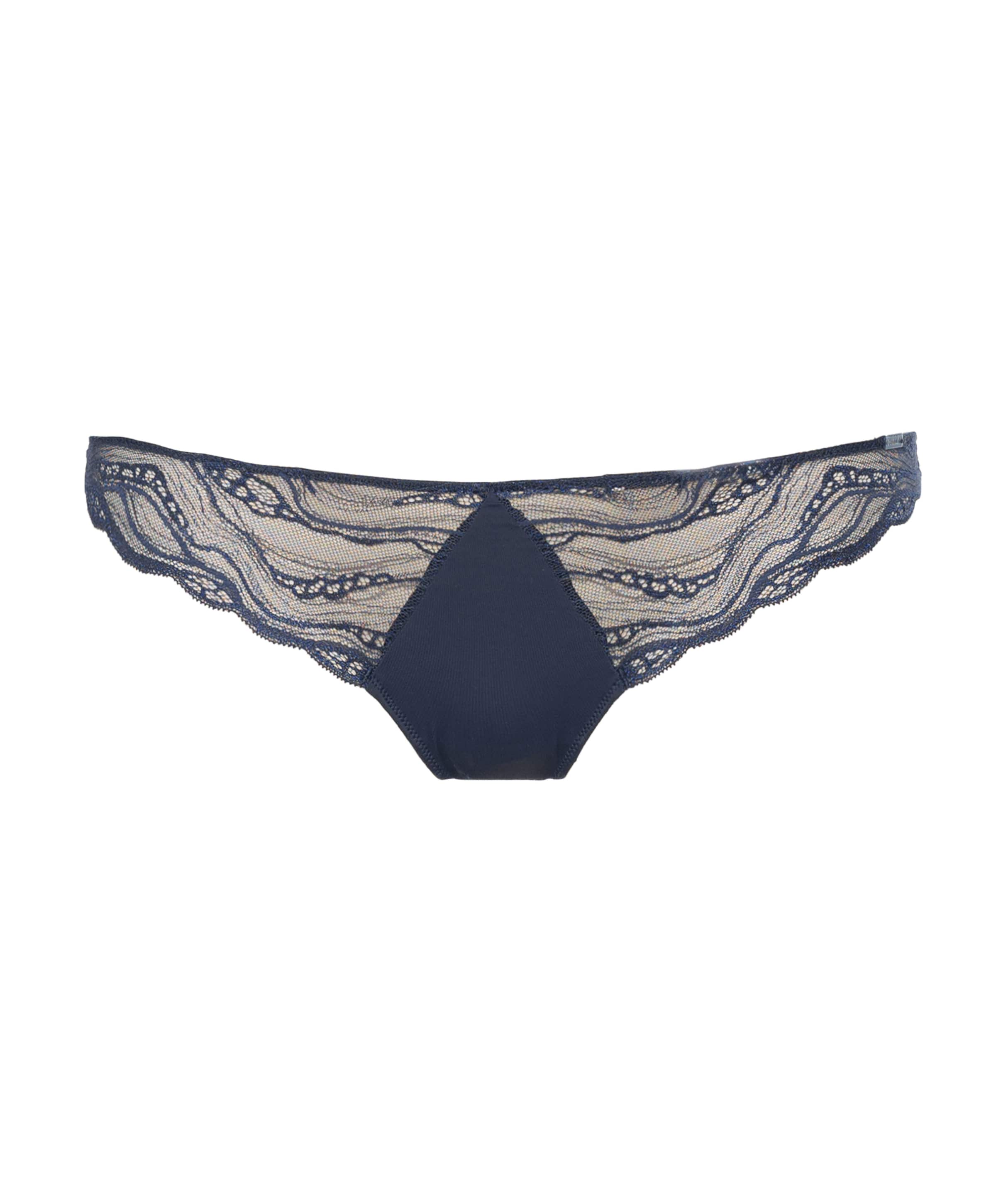 Dames string blauw