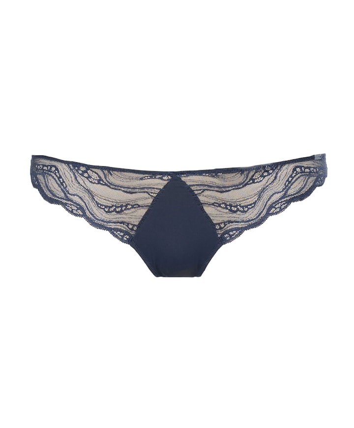 Dames string blauw