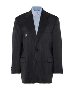 Dames blazer grijs