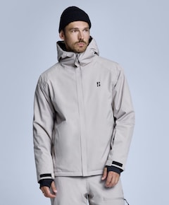 Heren ski-jas beige