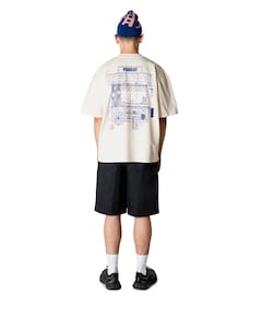 Heren T-shirt ecru