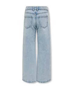KOGCOBAIN RHINESTONE WIDE DNM AZG meisjes jeans blauw