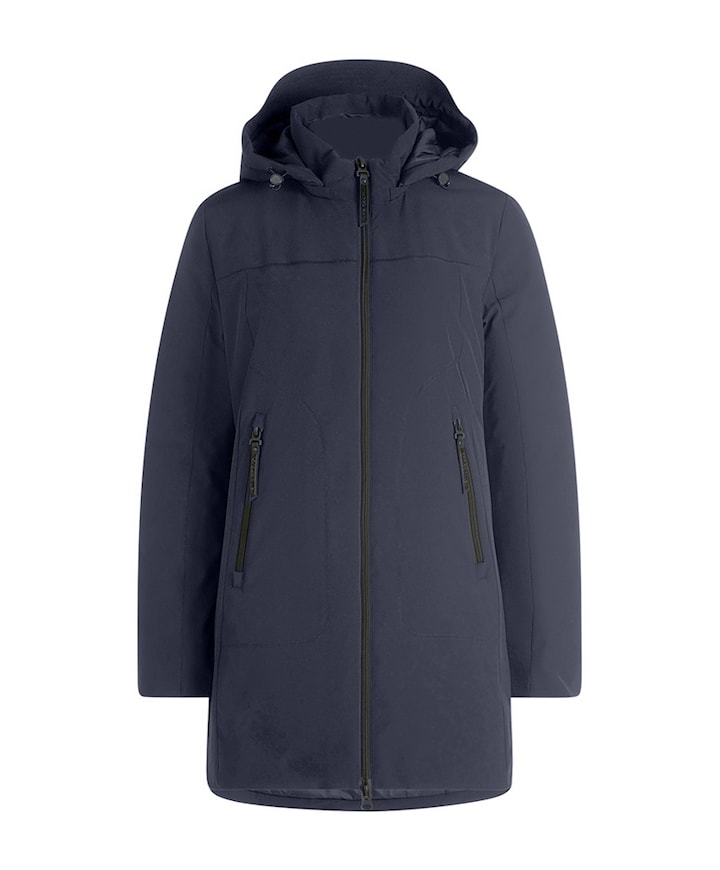 Dames jas blauw