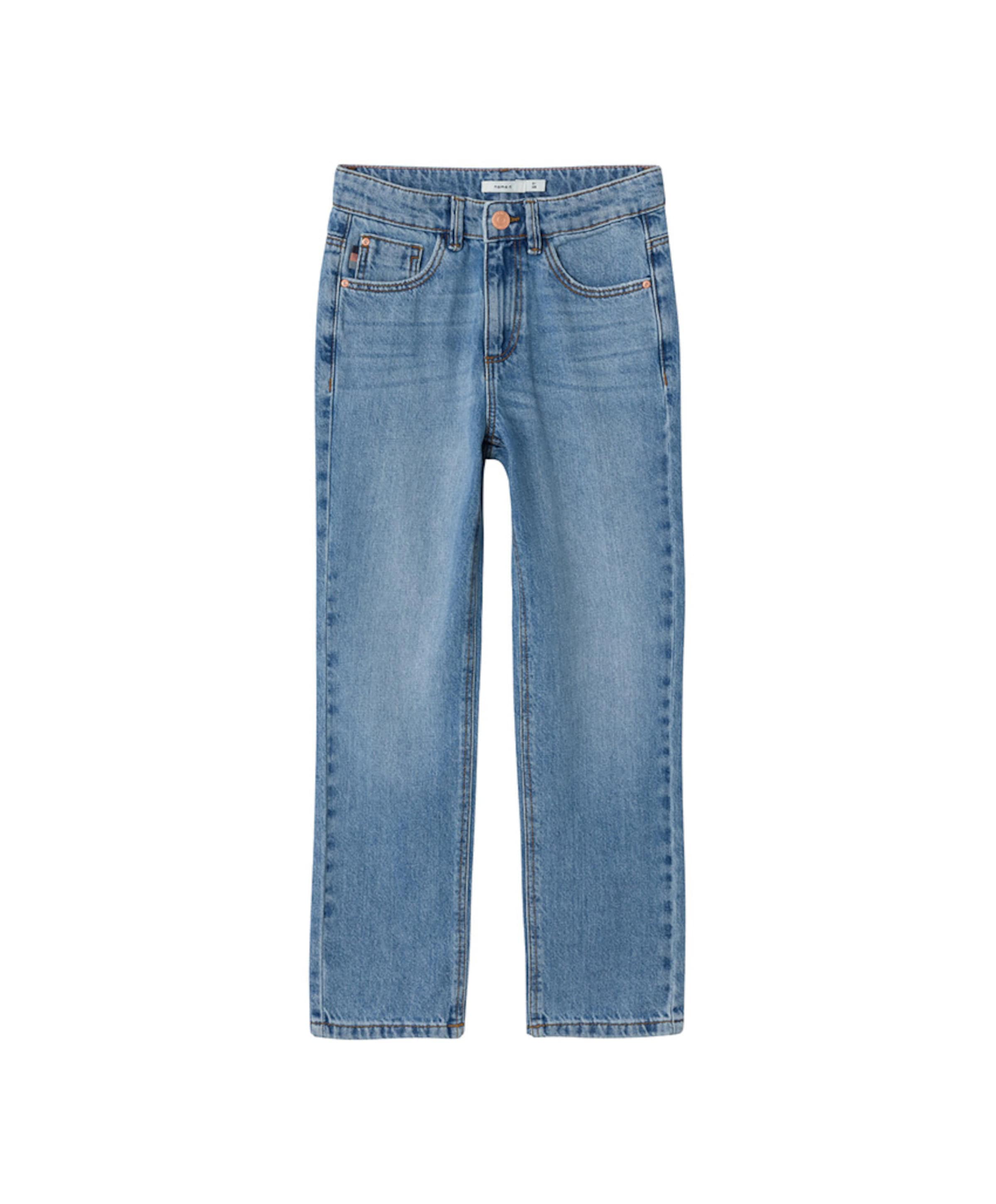 NKFROSE HW STRAIGHT 9222-BE N jeans blauw