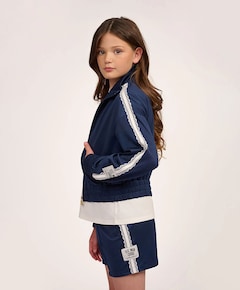 Soof Track meisjes korte broek blauw