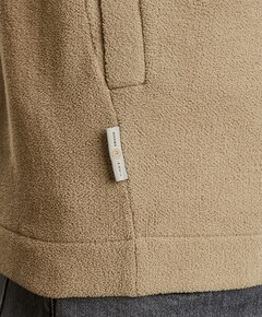 Heren vest beige