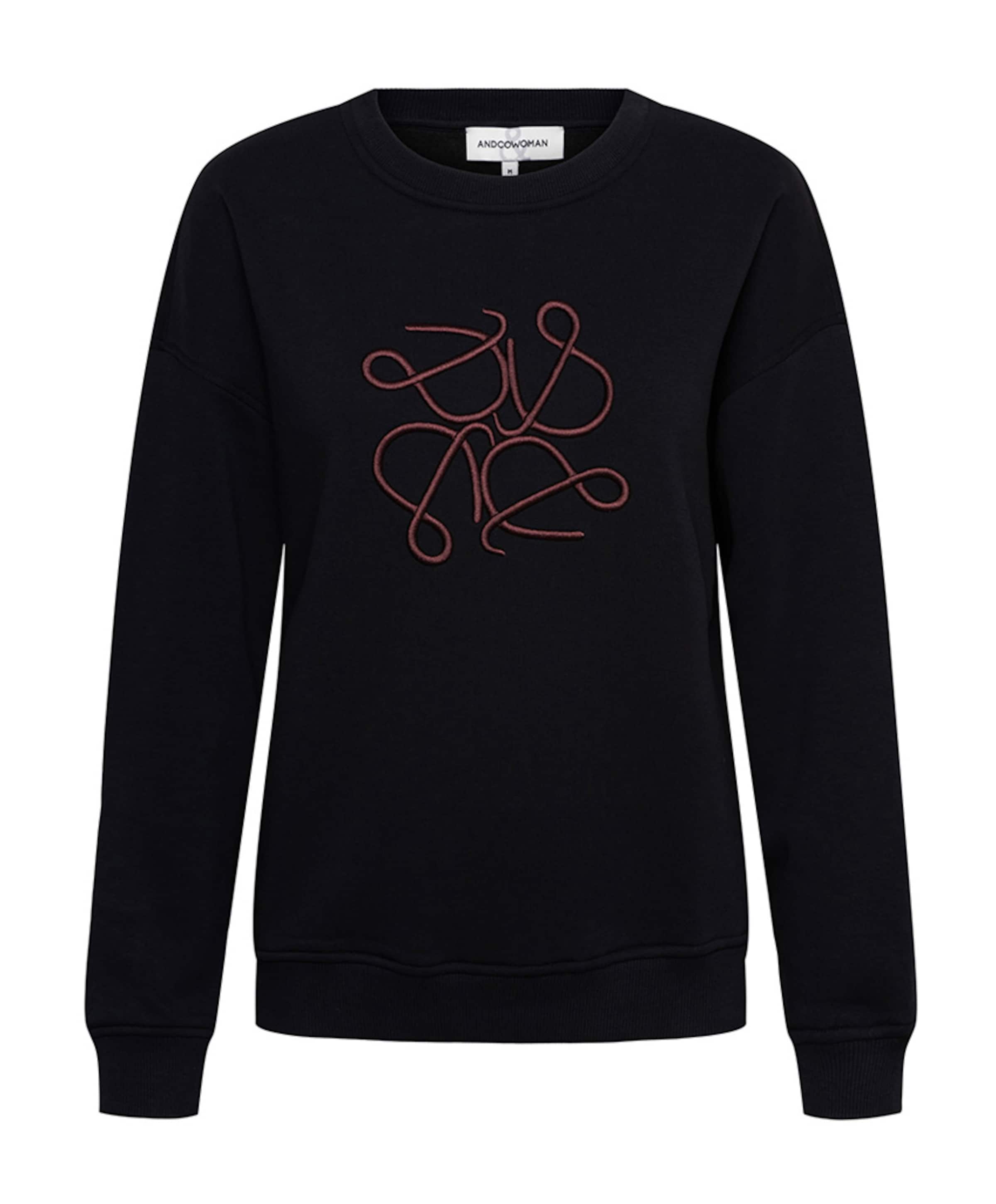 Dames sweater zwart