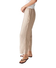 Maikito linen broek beige