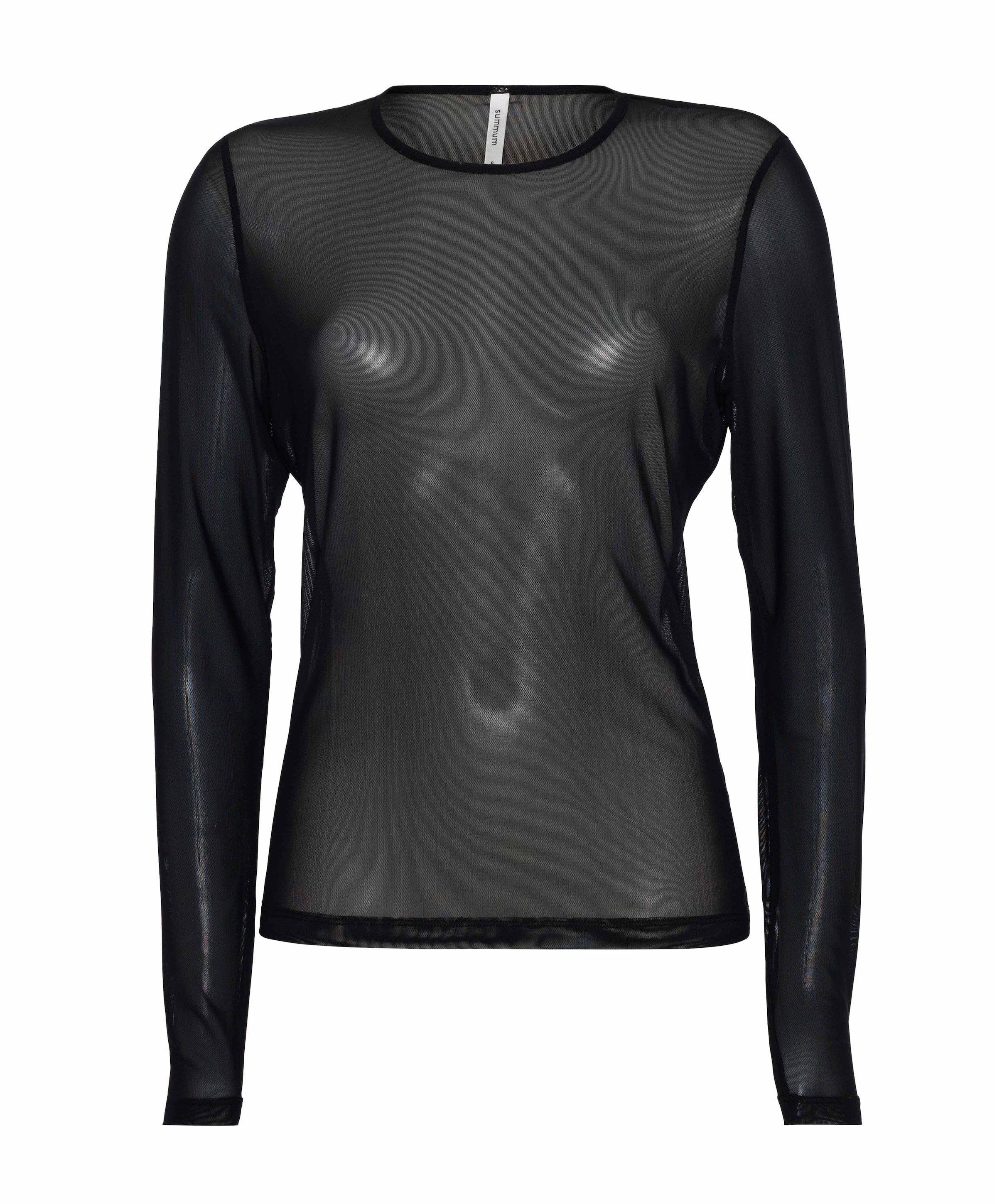 Dames longsleeve zwart