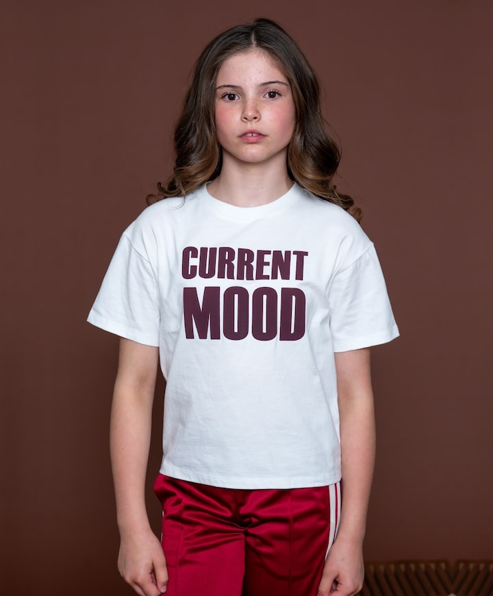 Meisjes T-shirt ecru