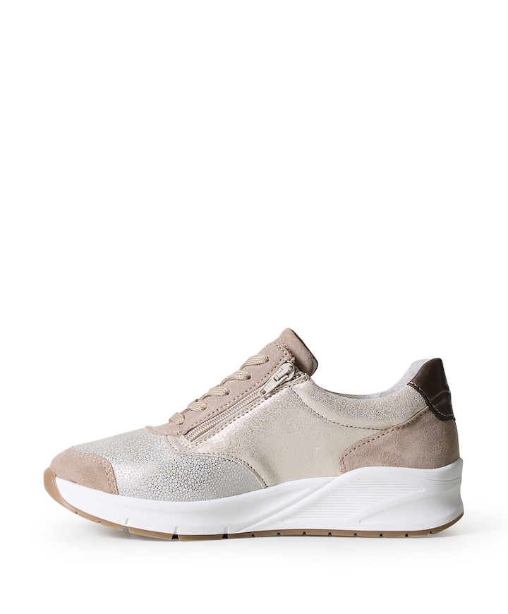 Zary  dames sneakers beige