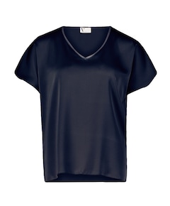 Dames blouse blauw