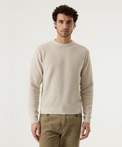 Heren trui beige