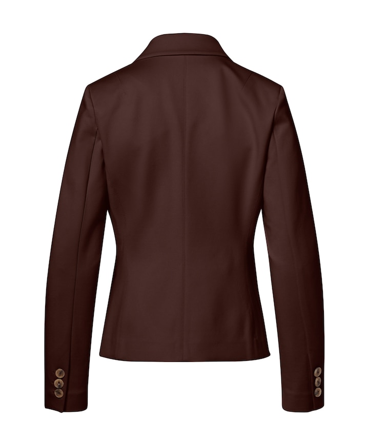 Dames blazer bruin