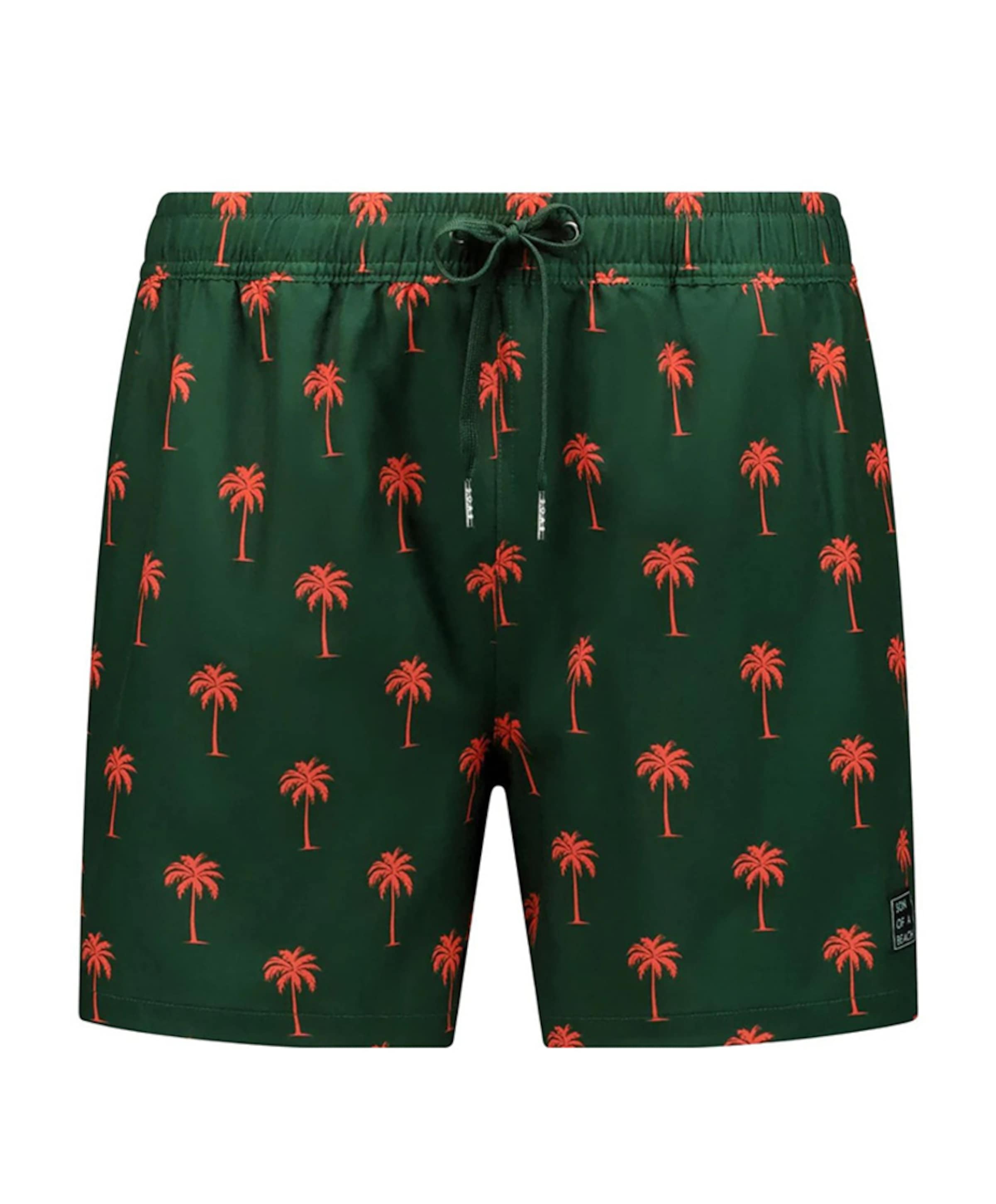 Jongens zwemshort groen