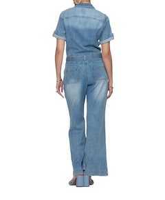 Dames jumpsuit blauw