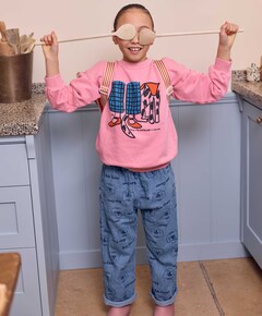 Meisjes sweater roze