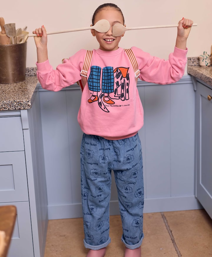 Meisjes sweater roze