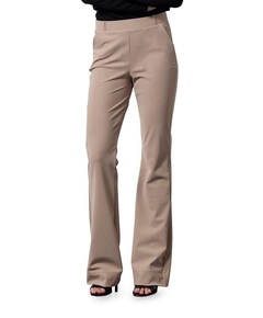 Flair LONG bonded broek beige