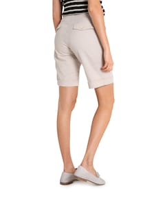 travel uni dames korte broek beige