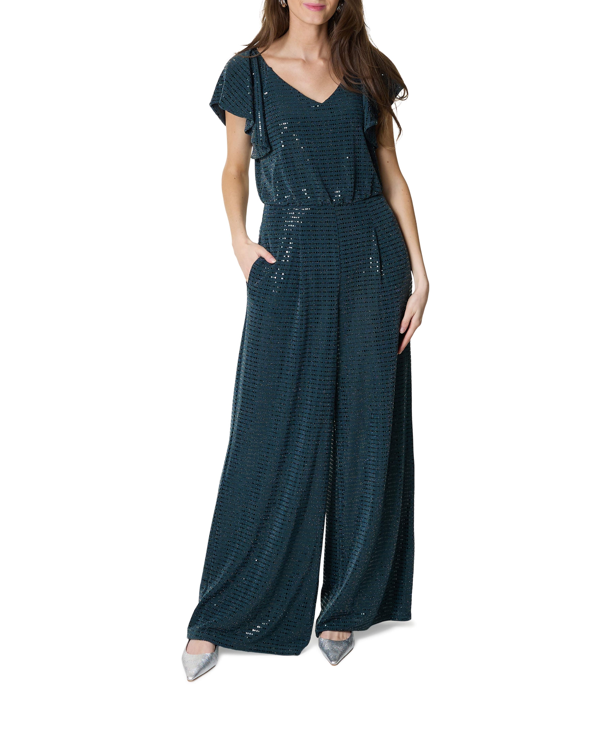 dames jumpsuit groen