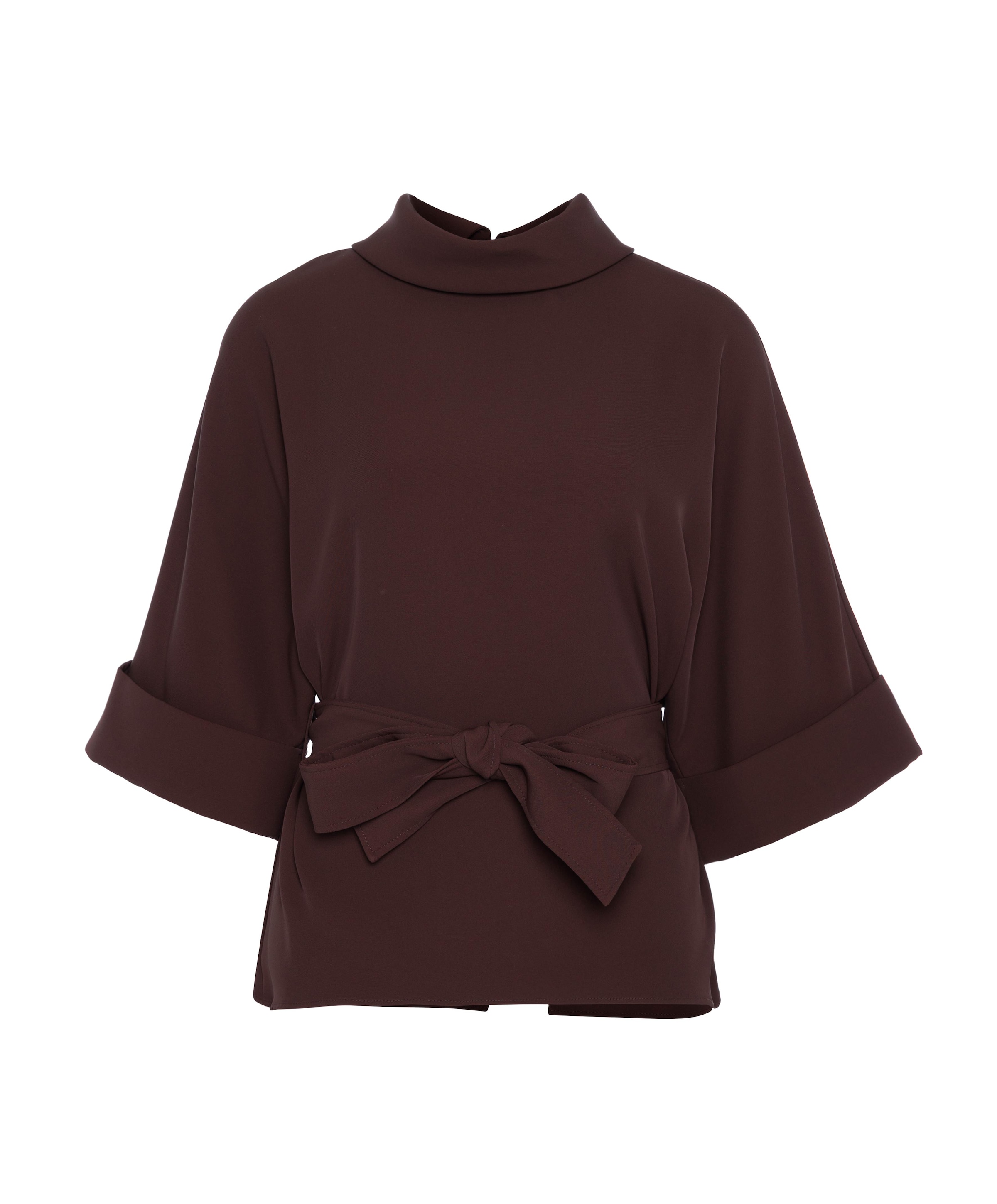 Dames blouse bruin