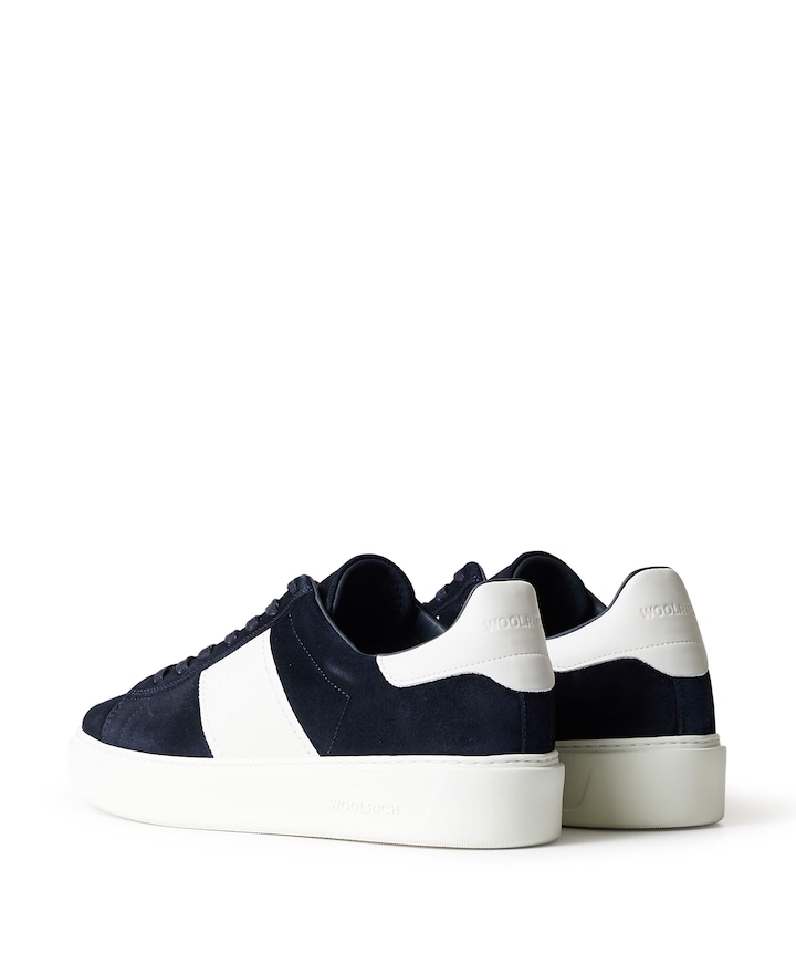 CLASSIC COURT BAND MAN heren sneakers blauw