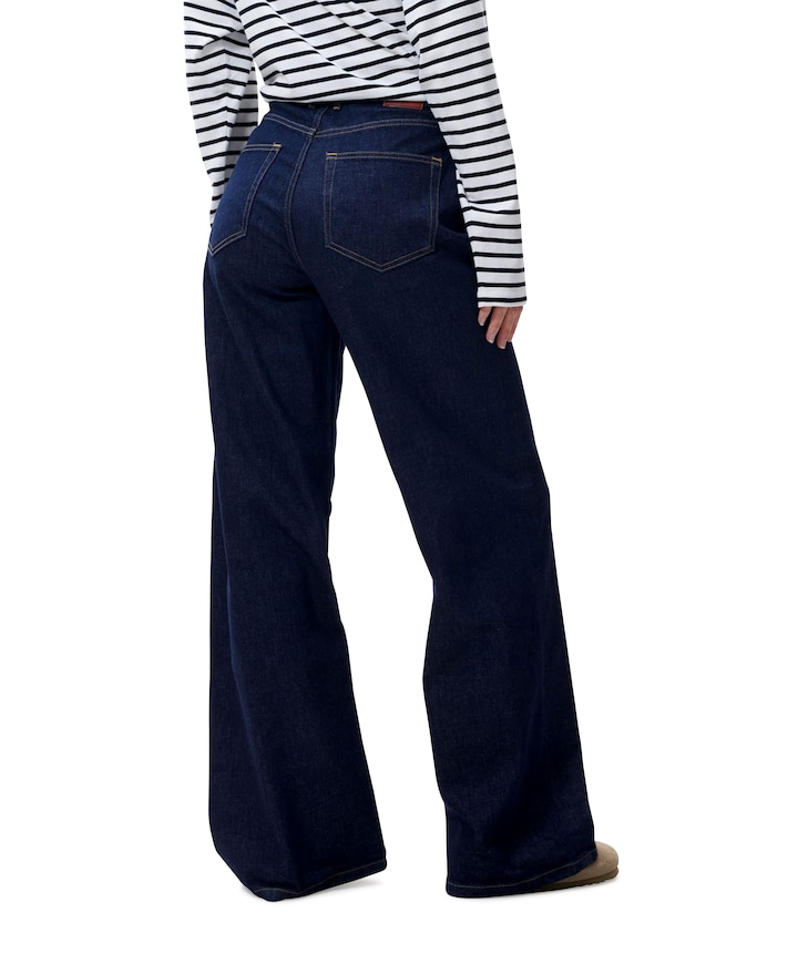 Loose fit jeans blauw