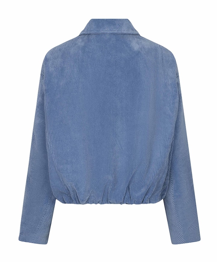 Dames jas blauw