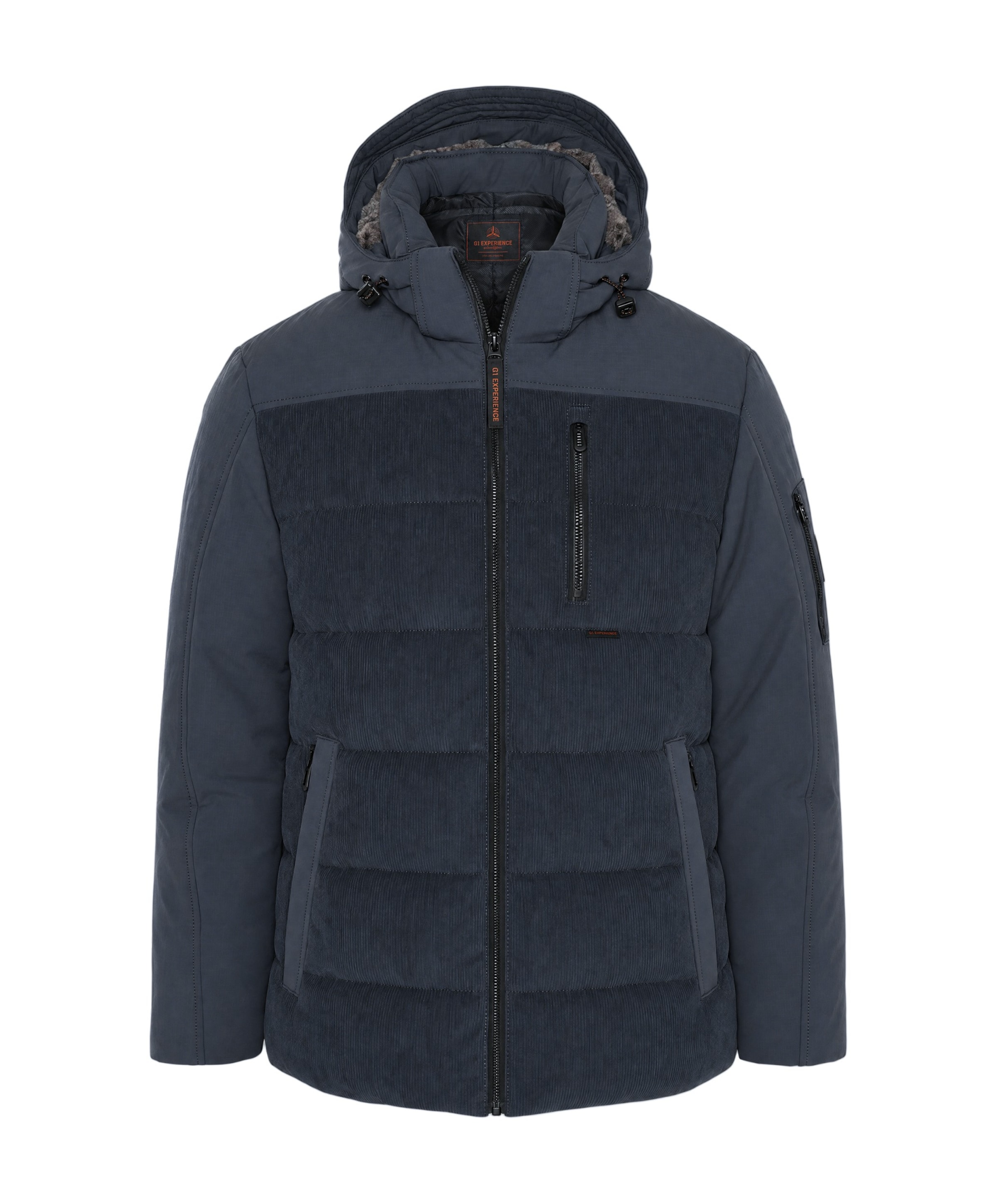 Heren jas blauw