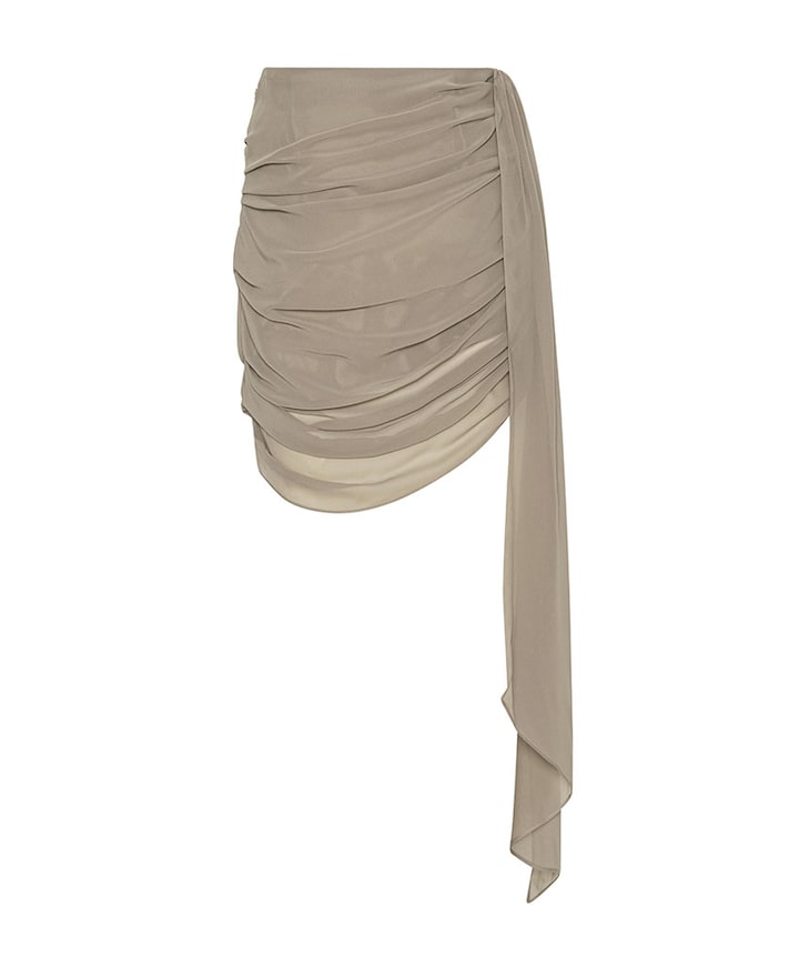 Dames rok beige