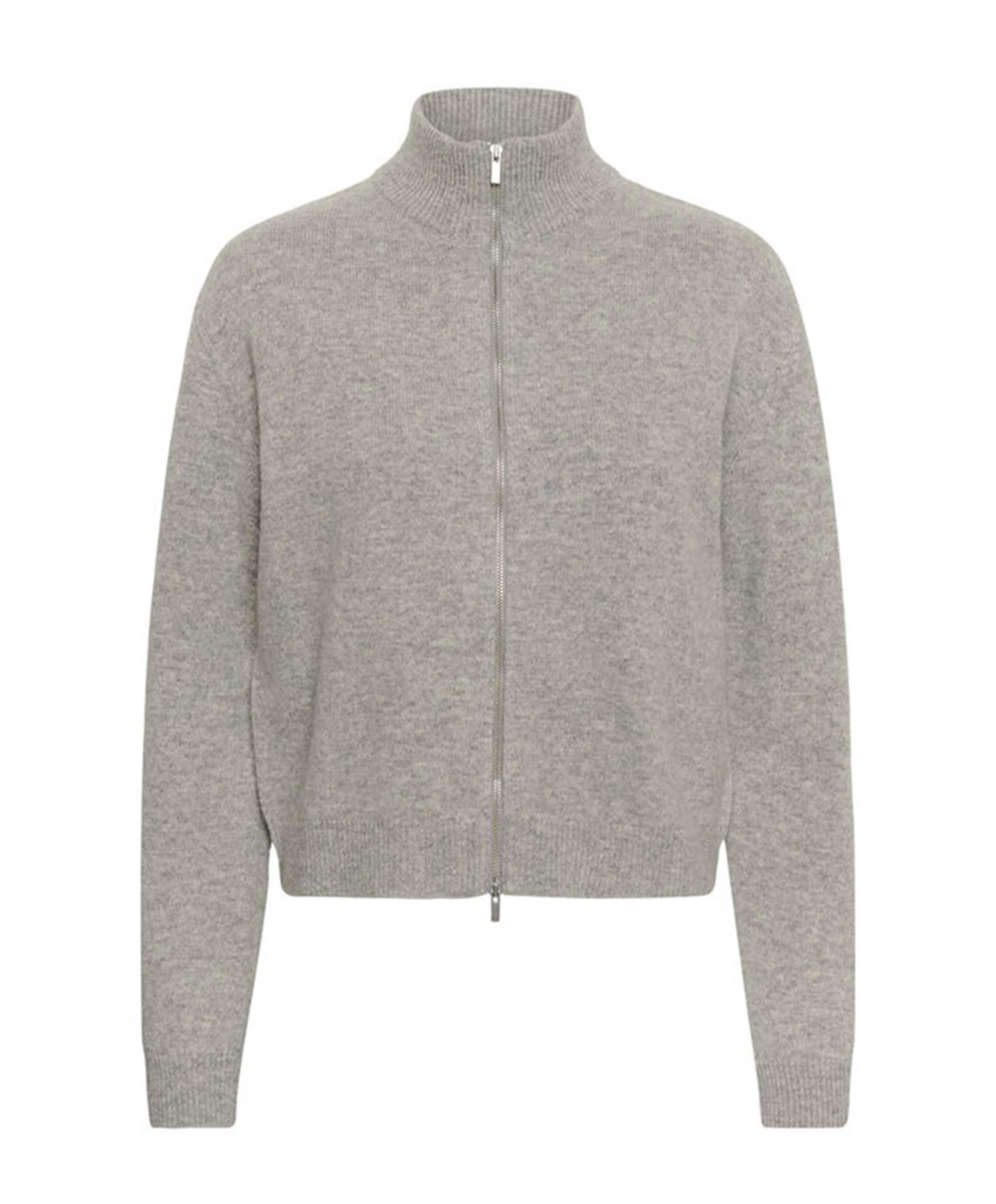 Dames vest grijs