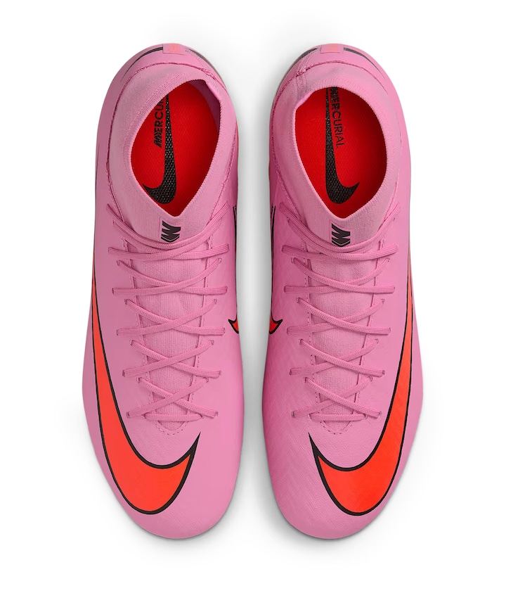 Zm Superfly 10 Acad Fg/mg voetbalschoenen roze
