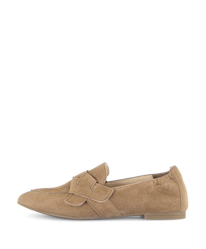 dames loafers bruin
