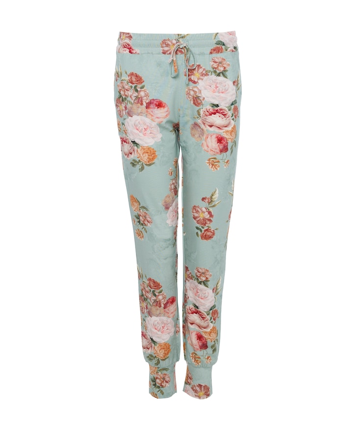 Dames pyjamabroek groen