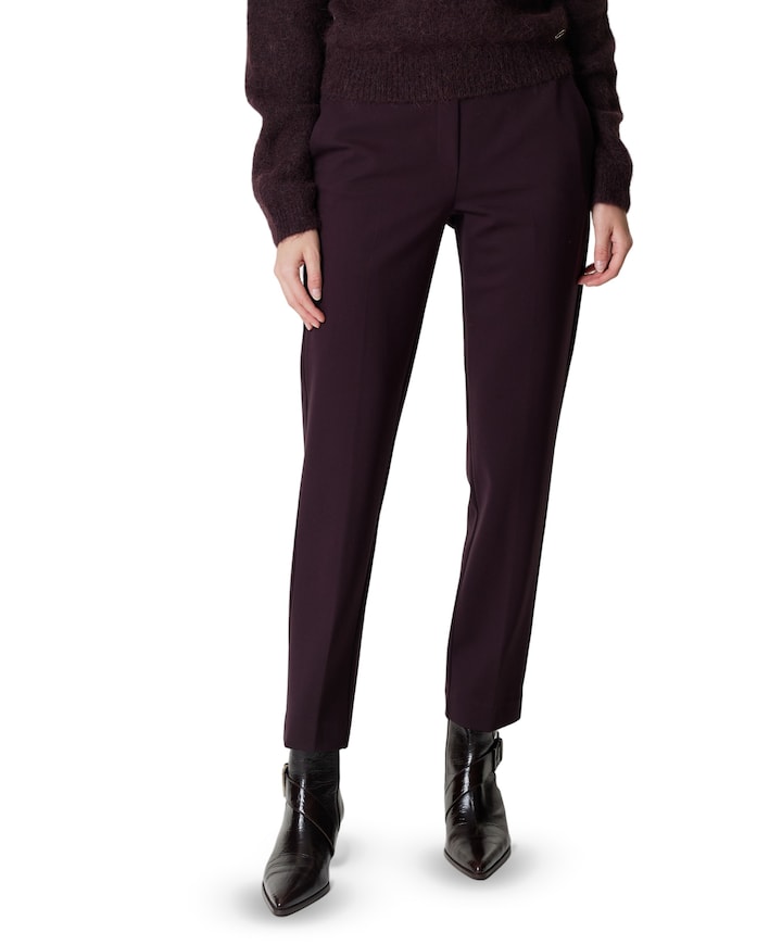CHARLIE dames broek paars