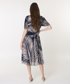 Dames jurk blauw
