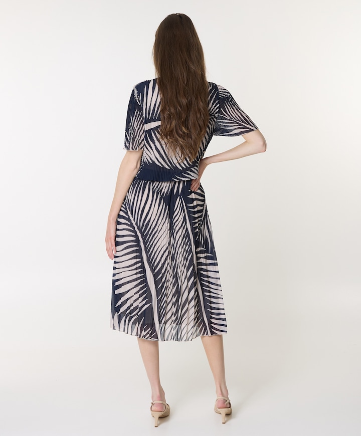 Dames jurk blauw