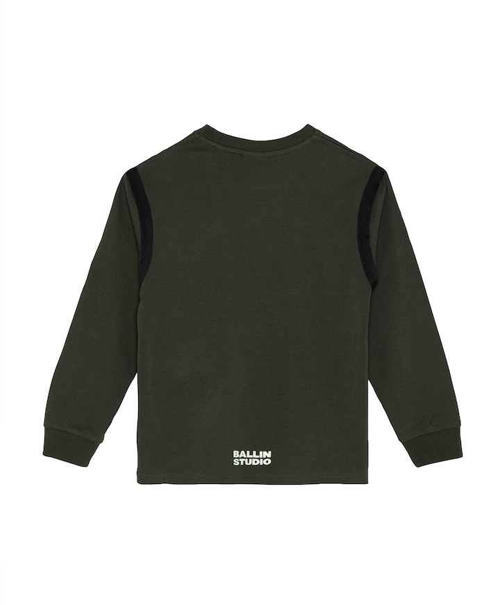 Jongens longsleeve groen