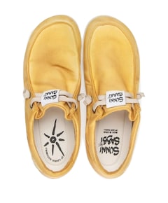 KUNASH_002 heren veterschoenen geel